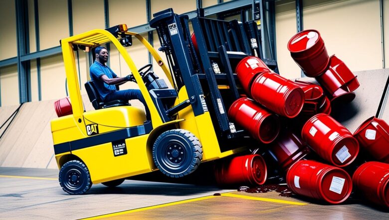 accidentes con montacargas